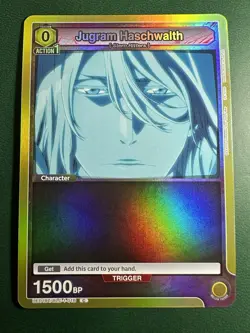 Union Arena English Bleach Jugram Haschwalth BLC-1-018 Box Topper Foil - Image 1