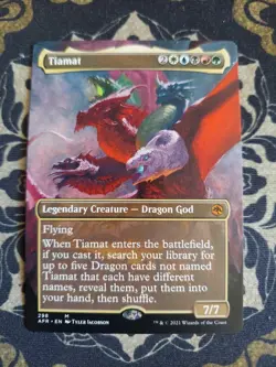 Tiamat (Borderless) Adventures in the Forgotten Realms Regular - Image 1