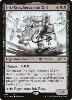 MTG Ink-Eyes, Servant of Oni Secret Lair Drop Foil M/NM - Image 1