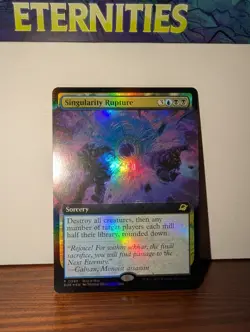 2x Singularity Rupture Extended Art Foil 0398 Buy-a-Box Promo Edge of Eternities - Image 2