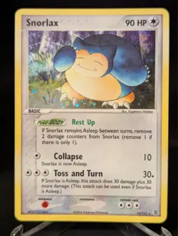 Snorlax - 15/112 - FireRed LeafGreen Holo - MP - Pokemon - Read Desc. - Image 1