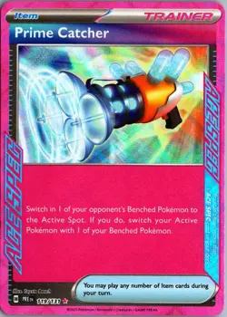 2025 Scarlet & Violet Series - Prismatic Evolutions Prime Catcher Ace Spec #119 - Image 1