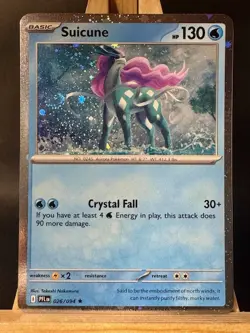Suicune Cosmos Holo Rare - Pokemon Trading Card Game - MCAP 026/094 NM - Image 1