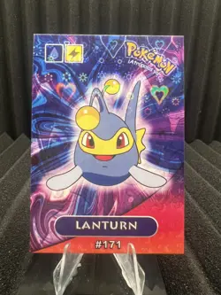 Lanturn #171 - Heart & Flower Holo - Pokemon Electric Peru - Image 1