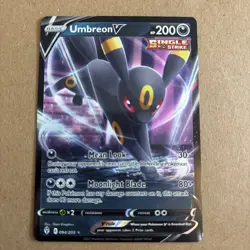 Pokemon TCG Umbreon v Evolving Skies Holo Ultra Rare Card 094/203 - Image 1