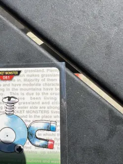 1996 Bandai Carddass Magnemite #81 Pokemon Card Sharp Corners Great Condition - Image 3