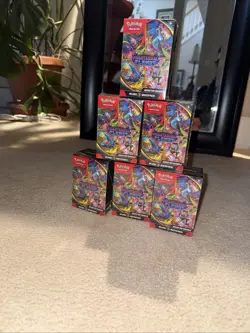 Pokemon TCG Mega Evolution Phantasmal Flames Booster Bundle Sealed - Image 1