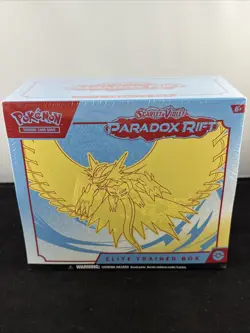 Pokemon Paradox Rift Elite Trainer Box ETB Roaring Moon Scream Tail Promo Sealed - Image 1
