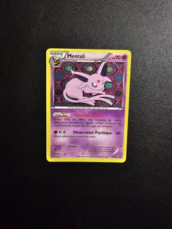 Carte Pokemon Mentali BW92 HOLO Promo Noir et Blanc FR - Image 1