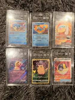 POKEMON TAG Graded Lot 9's & 10's 151, JT, Ascended Hero’s, Celebrations - Image 1