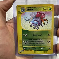 Pokemon Uncommon Reverse-Holo Pokemon Expedition Set Gloom 78/165 English LP/NM - Image 2