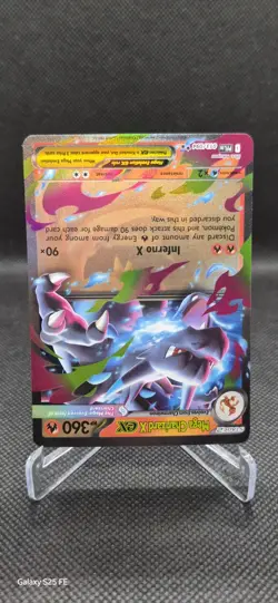 2025 Pokemon Phantasmal Flames Mega Charizard X ex 013/094 Double Rare - Image 2