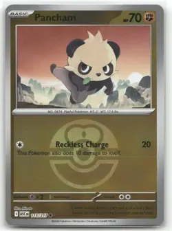 Pancham 115/217 Energy Symbol Reverse Holo Ascended Heroes Pokemon TCG - Image 1