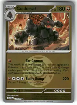 Coalossal 120/217 Ascended Heroes Dusk Ball Reverse Holo Pokemon TCG - Image 1