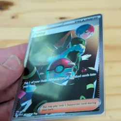 The Pokemon Company Penny 239/091 SV Paldean Fates SIR Full Art Holo EN - Image 5