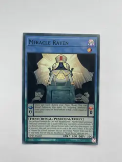 Yugioh - Miracle Raven - OP29-EN007 - Super Rare - Unlimited - (NM) - Image 1