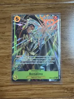 Borsalino Alt Art EB04-058 SR Adventure On Kami’s Island One Piece OP15 English - Image 1