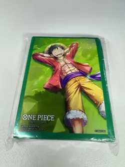 ONE PIECE Card Game ST-21 Starter Deck Monkey D. Luffy Sleeping 70 Sleeves New - Image 2