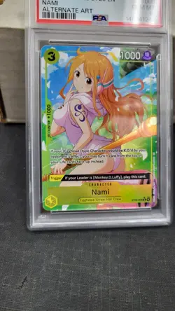 2026 NAMI ALTERNATE ART ST29 EGGHEAD STARTER DECK ONE PIECE PSA 10 GEM MINT #008 - Image 4