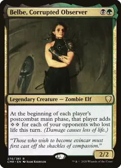 Belbe, Corrupted Observer 270 Rare Commander Legends CMR MTG - Image 1