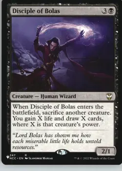 Disciple of Bolas 247 Commander: Streets of New Capenna Magic: The Gathering NM - Image 1