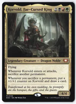 Korvold, Fae-Cursed King 120 Commander: Edge of Eternities - Image 1