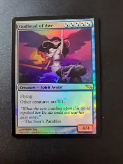 Wizards of the Coast Magic: The Gathering Godhead of Awe Shadowmoor Foil 142 - Image 1