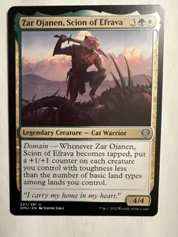 MTG Zar Ojanen, Scion of Efrava 227/281 Dominaria United NM - Image 1