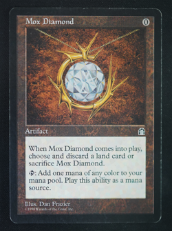 1x Mox Diamond from Magic: The Gathering — Stronghold, 1998, English, Rare - Image 1
