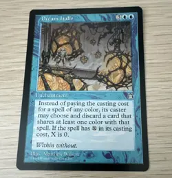 Wizards of the Coast Dream Halls Stronghold Rare Blue Enchantment 1998 Eng - Image 1