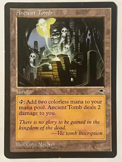 MTG Ancient Tomb - Tempest - FREE SHIPPING - Image 1