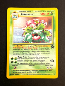 Promo / Venusaur / 13 / HOLO / MP / Pokemon Card - Image 1