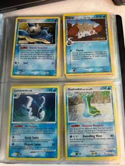 Binder of Pokemon Cards: Rares, Holos, lightly used; Celebi, Jirachi, Charizard - Image 5
