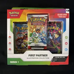 Pokemon First Partner Illustration Series 1 Box - Image 1