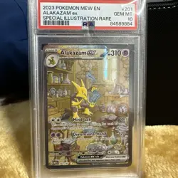Pokemon SV 151 #201/165 Alakazam ex Special Illustration Rare SIR PSA 10 - Image 1