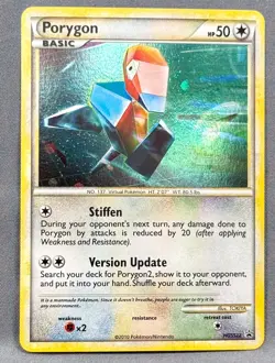 LP Porygon HGSS22 Promo HGSS Black Star Promos Pokemon TOKIYA - Image 1