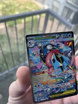 Pokemon TCG Chaos Rising Mega Greninja EX 116/086 Near Mint. Pulled From Pack - Image 3