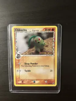 Pokemon TCG Chikorita Ex Dragon Frontiers Reverse Holo 44/101 [NM/LP] - Image 1