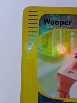 Wooper 66/147 Reverse Holo Aquapolis Pokemon Card E Reader Vintage 2002 - Image 4