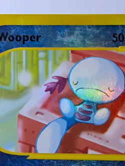 Wooper 66/147 Reverse Holo Aquapolis Pokemon Card E Reader Vintage 2002 - Image 5