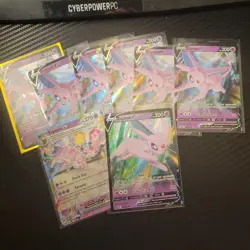 SMALL lot of 54 Eeveelution Pokemon Cards - Image 5