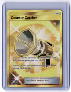 Counter Catcher (Secret) 120/111 Secret Rare Holo NM Pokemon SM - Crimson Invasi - Image 1