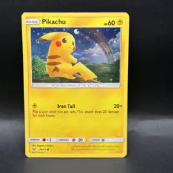 Pikachu 28/73 Cosmo Holo Pokemon Card 2017 - Image 1