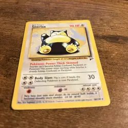 Pokemon TCG Base Set 2 Snorlax Non-Holo Rare 30/130 Lightly Played - Image 3