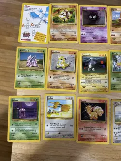 Pokemon lot Original Base Set 36 different cards Y0197 - Image 5