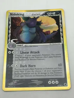 Nidoking (Delta Species) - 6/101 - Pokemon Dragon Frontiers Holo Card LP - Image 1