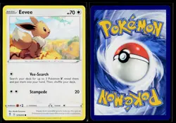 EEVEE 125/203 COMMON EVOLVING SKIES POKEMON LP - Image 1