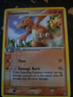 POKEMON TRADING CARD - CHARMELEON - 31/112 EX FireRed - Image 1