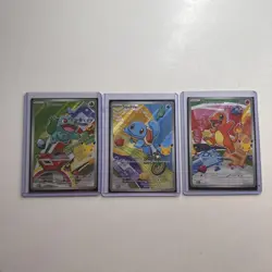First Partner Collection Series 1 - Kanto Starters - Charmander, Squirtle, Bulba - Image 1