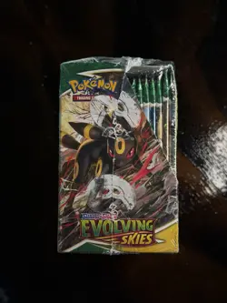 Pokemon TCG Sword & Shield Evolving Skies Booster Box Sealed! - Image 3